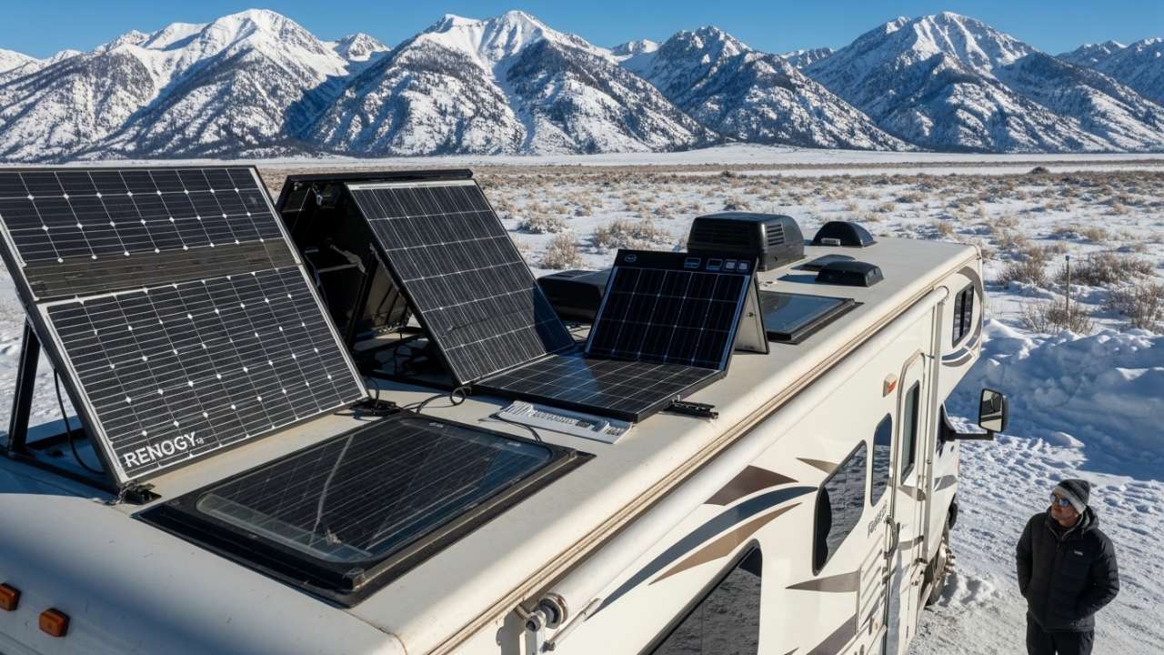 Best RV Solar Panels for Jackson Hole Conditions