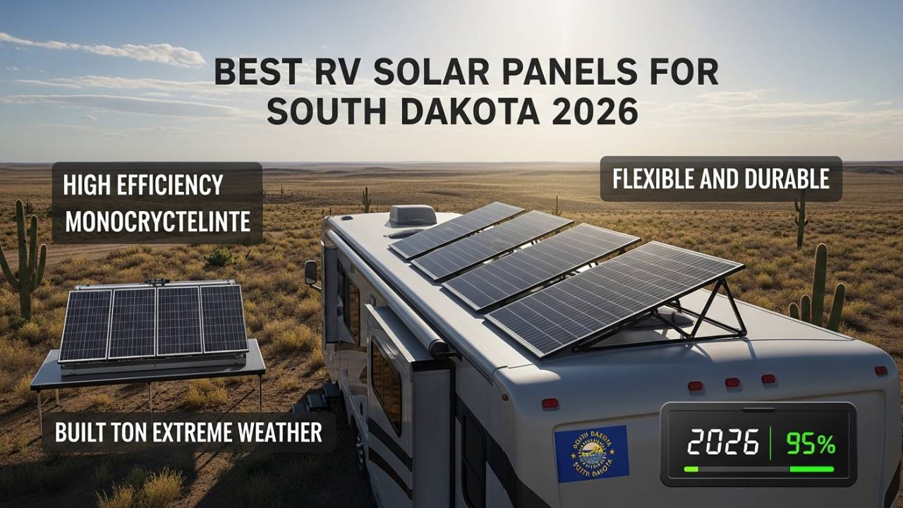 Best RV Solar Panels for South Dakota 2026