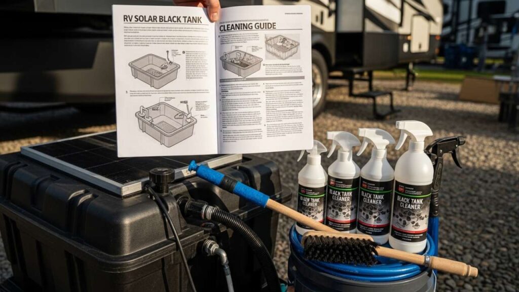 How to Clean Solar RV Black Tank