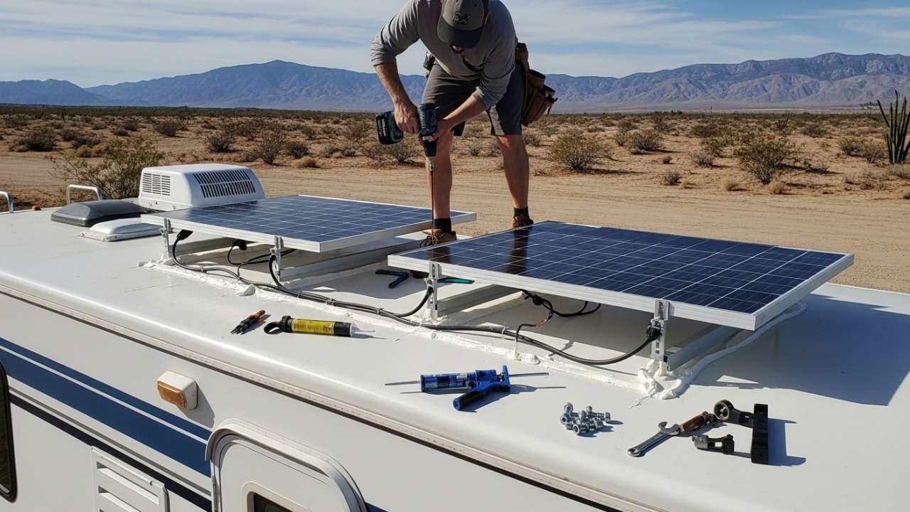 Mounting the Panels (And Actually Sealing It)