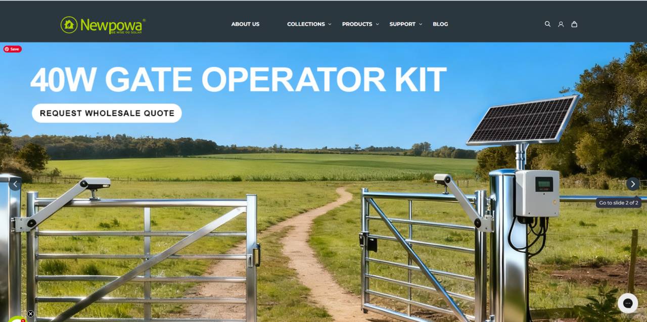 Newpowa 200W Monocrystalline Solar Panel