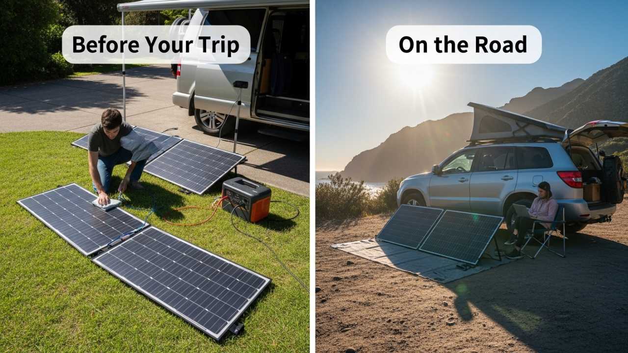 Solar Installation Before Your Trip vs. On the Road