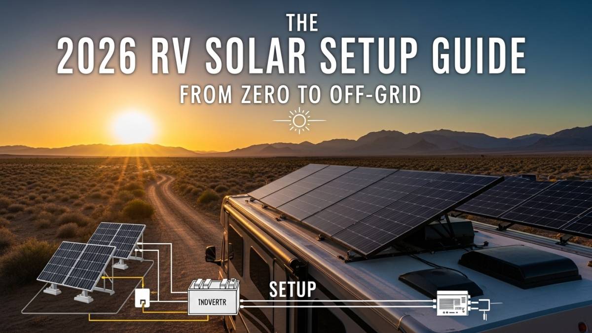 The 2026 RV Solar Setup Guide From Zero to Off-Grid