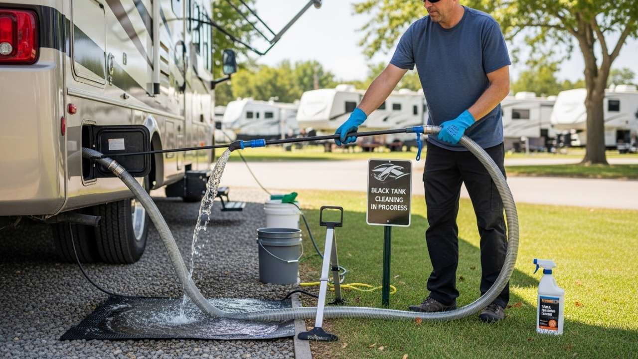The Complete RV Black Tank Cleaning Process