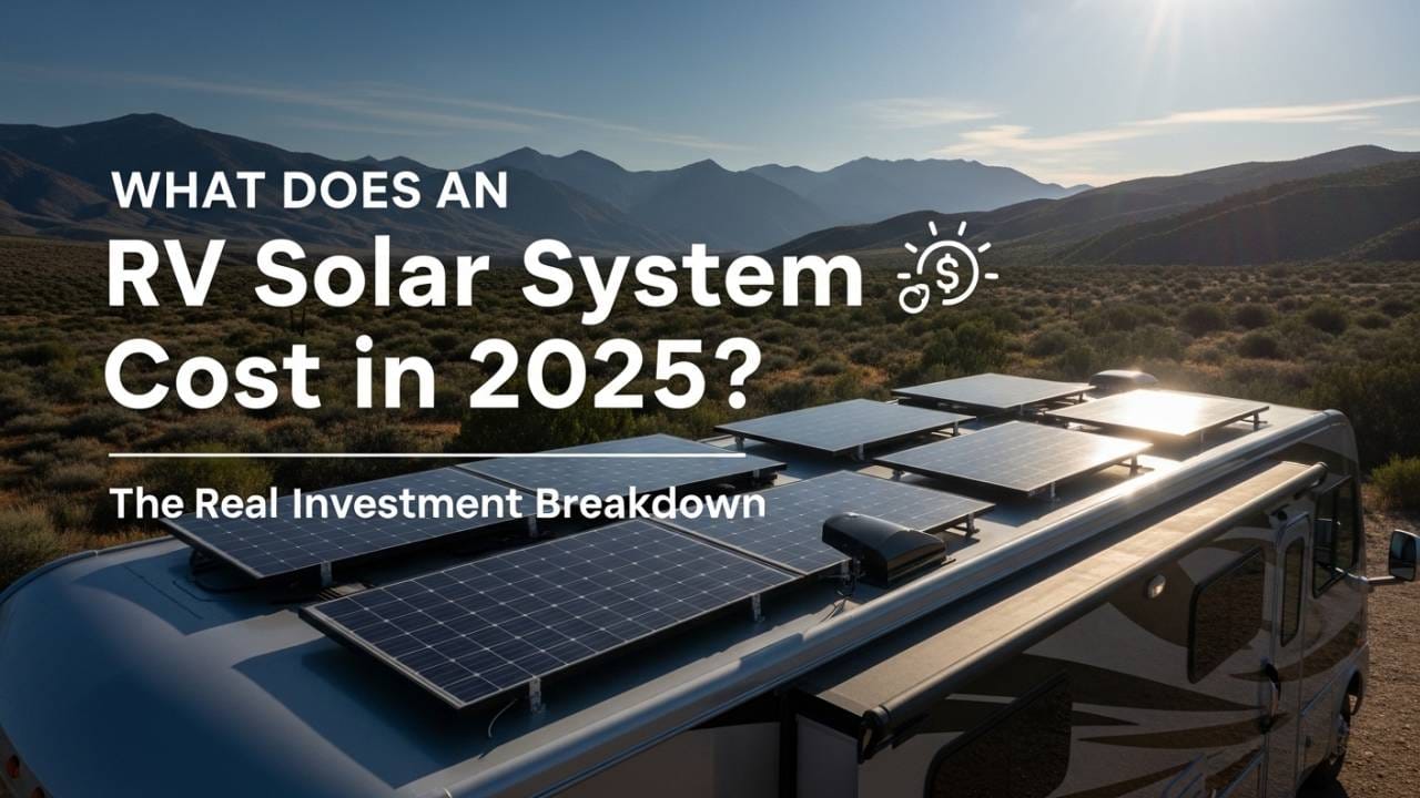 What Does an RV Solar System Actually Cost in 2025