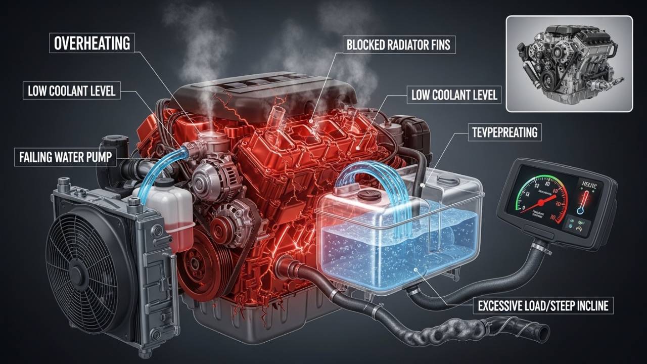 Why RV Engines Overheat (And Why It's Worse Than Cars)