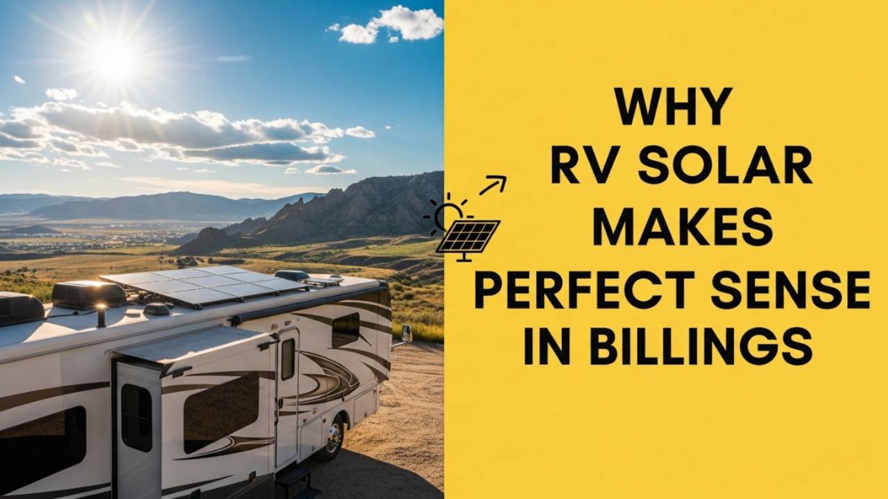 Why RV Solar Makes Perfect Sense in Billings