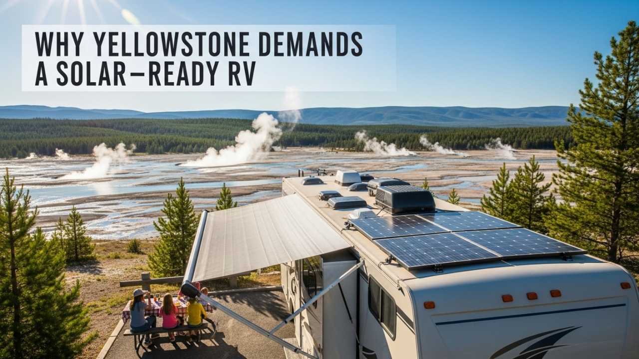 Why Yellowstone Demands a Solar-Ready RV
