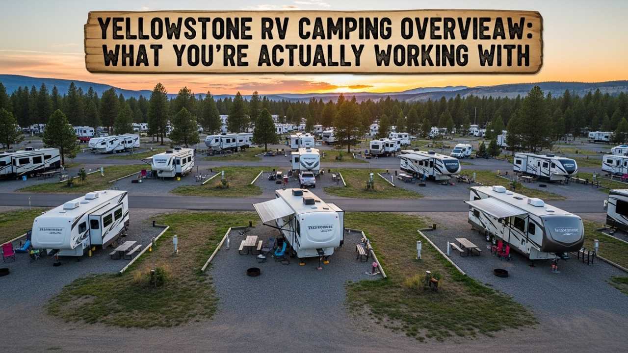 Yellowstone RV Camping Overview