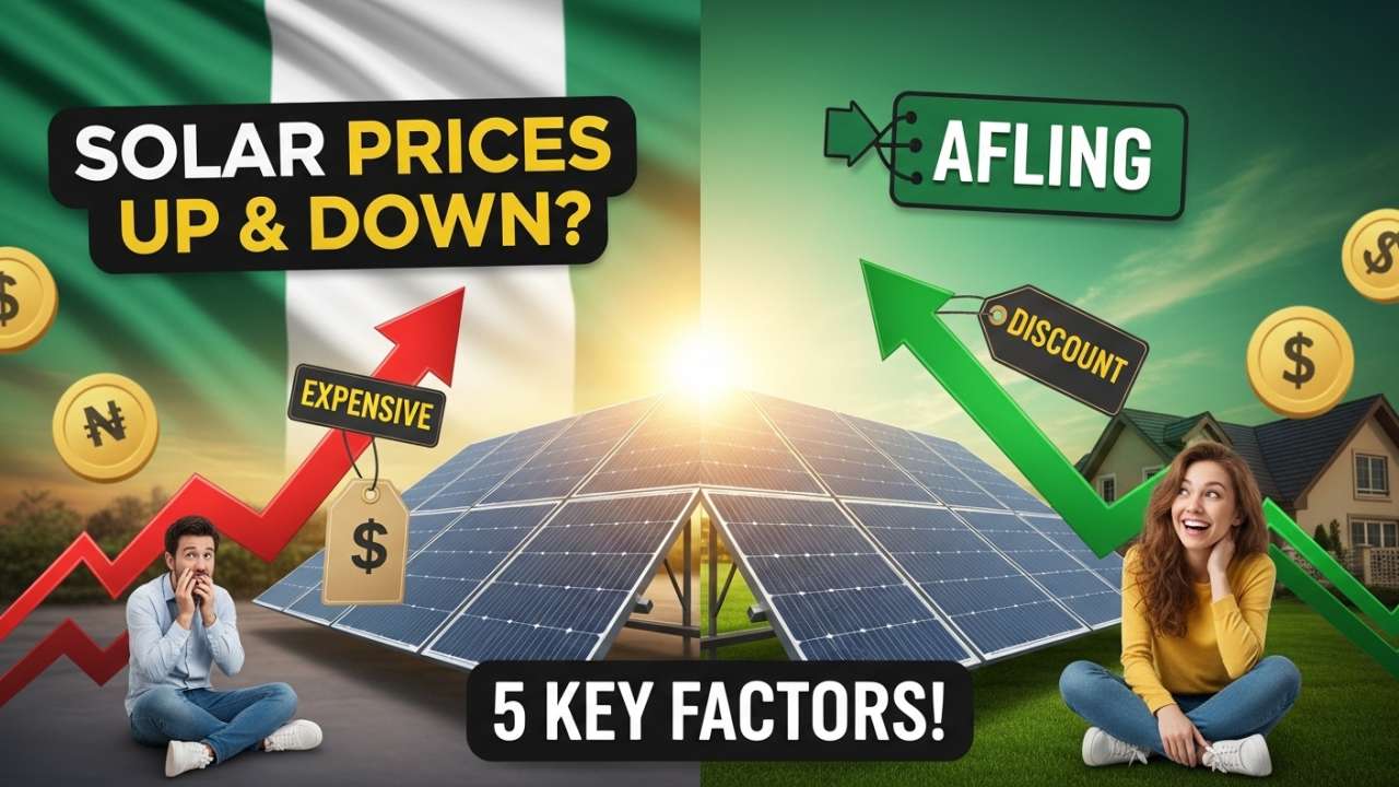 5 Factors That Make Nigeria Solar Panel Prices Go Up or Down