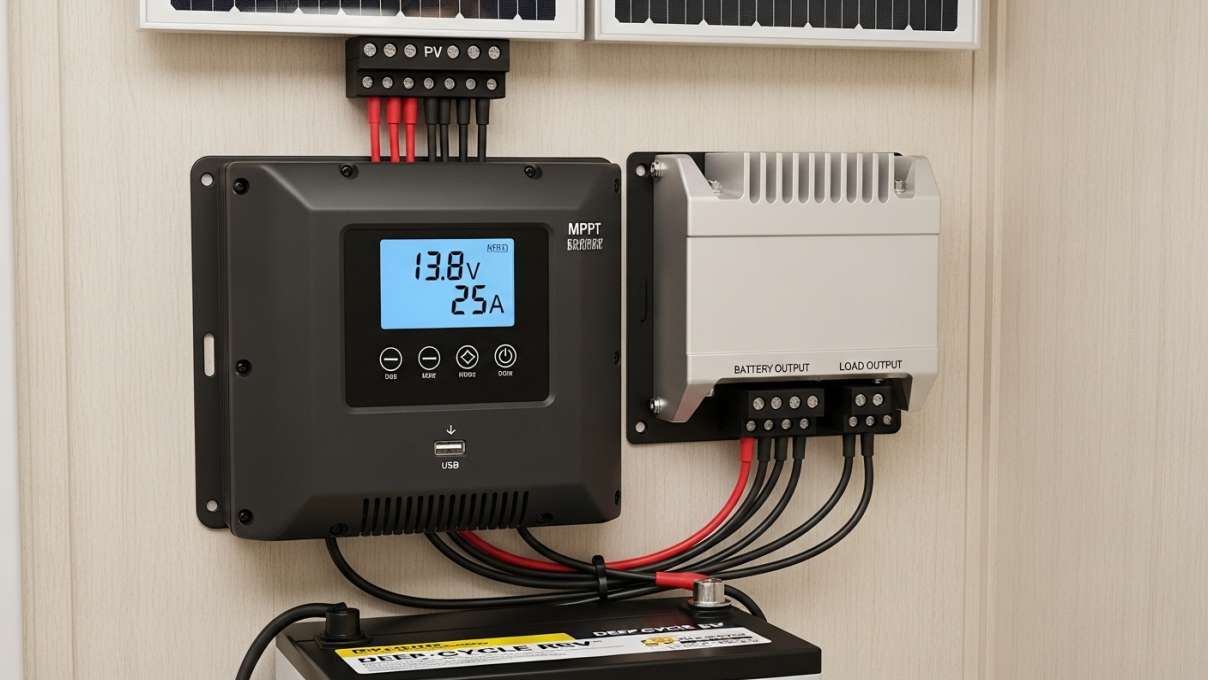 Charge Controller — The Brain of the System