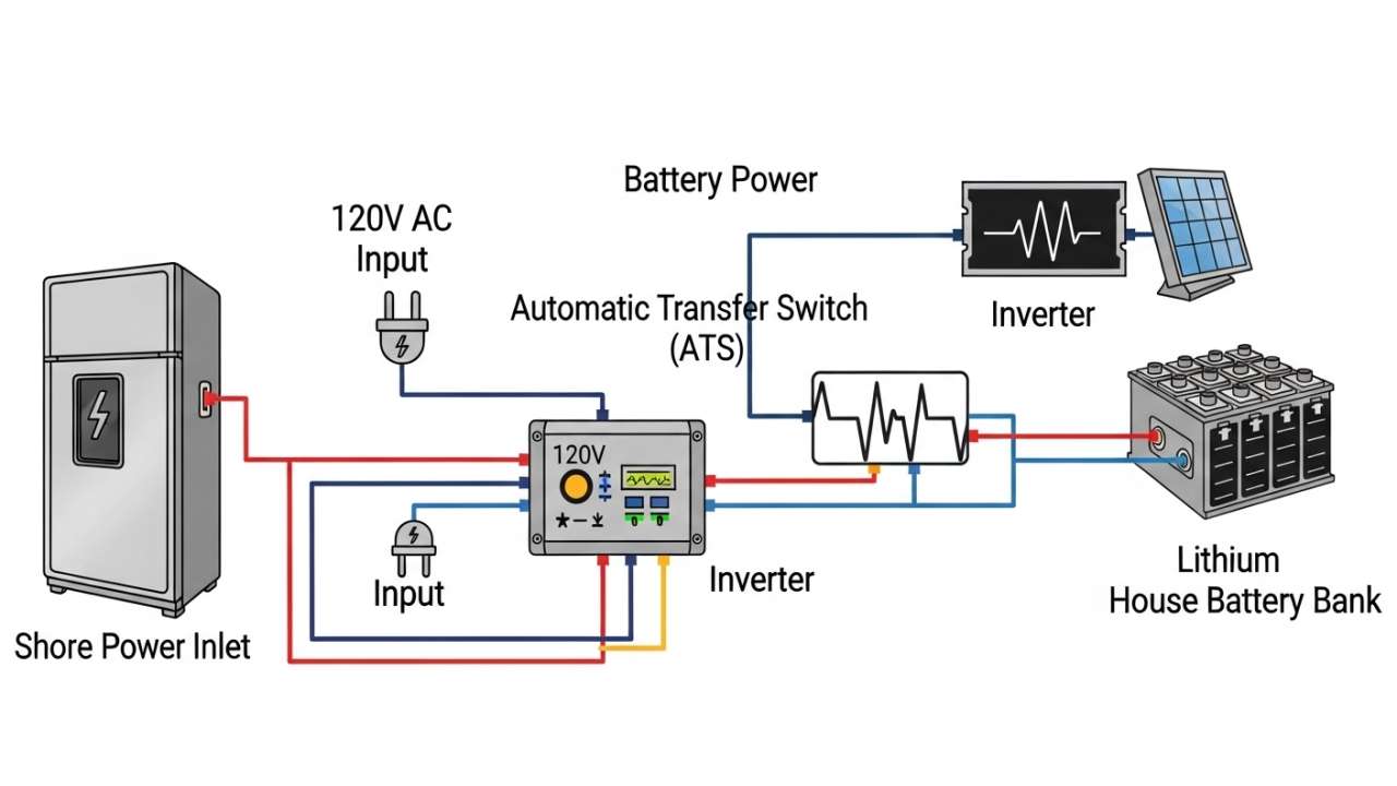 Complete RV Refrigerator Power Management Solution