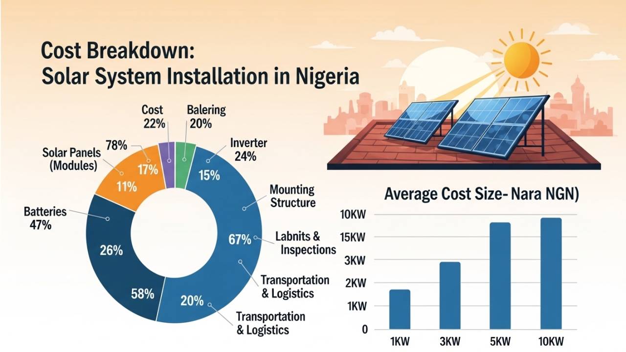 Cost Breakdown: Solar System Installation in Nigeria 