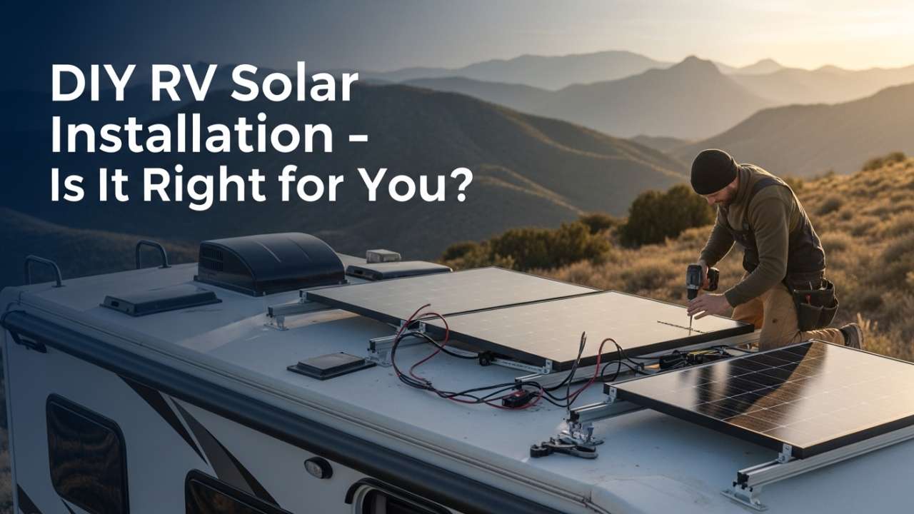 DIY RV Solar Installation – Is It Right for You