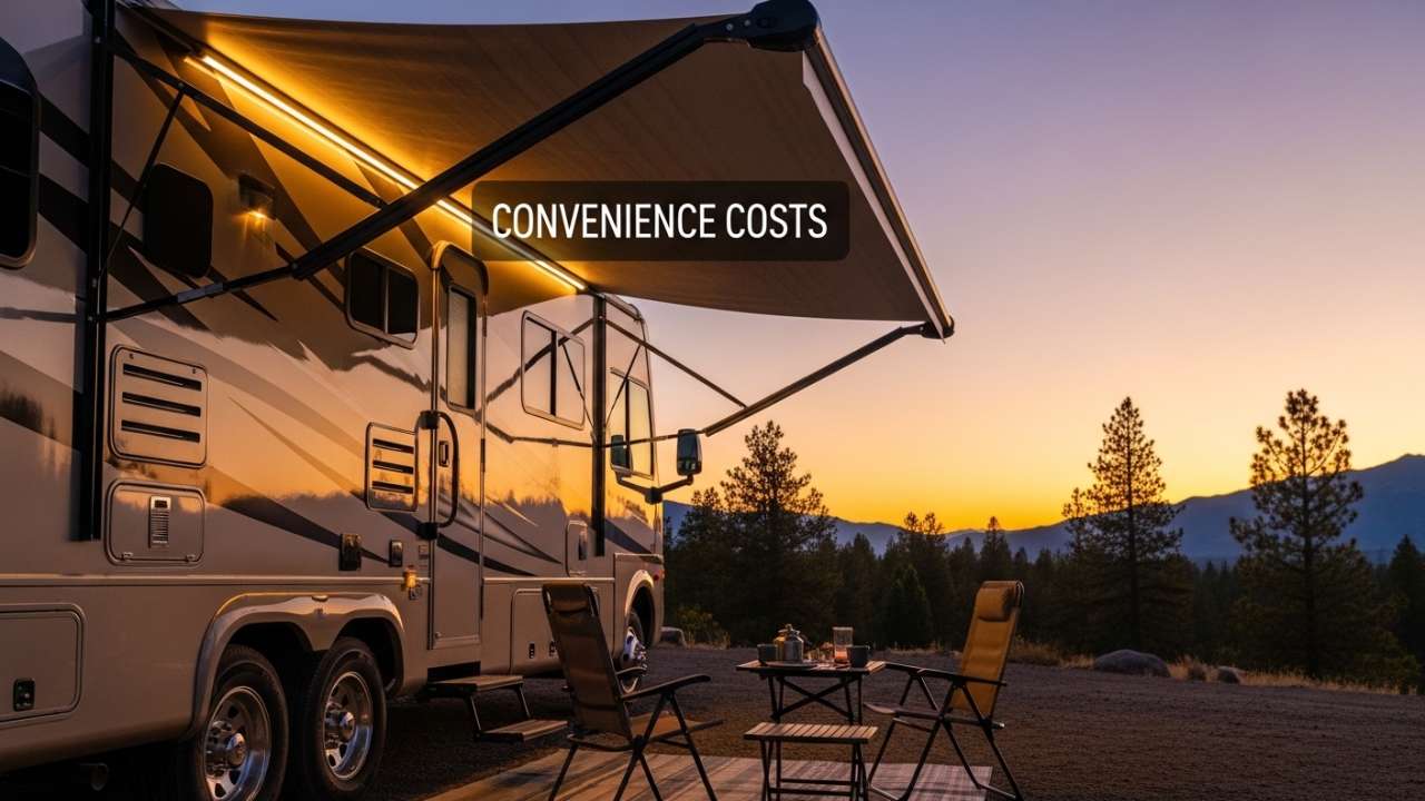 Electric RV Awnings Convenience Costs