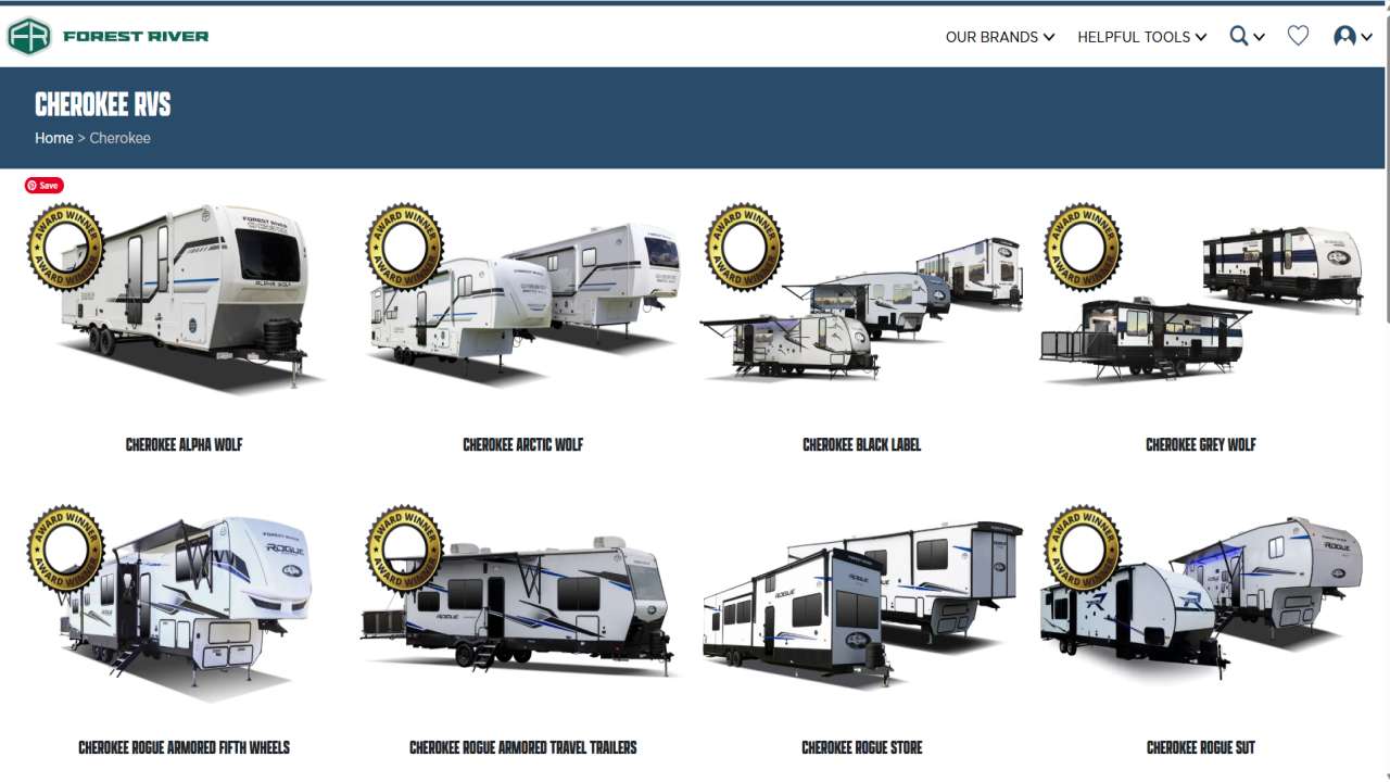 Forest River Cherokee Wolf Pup 16JQ