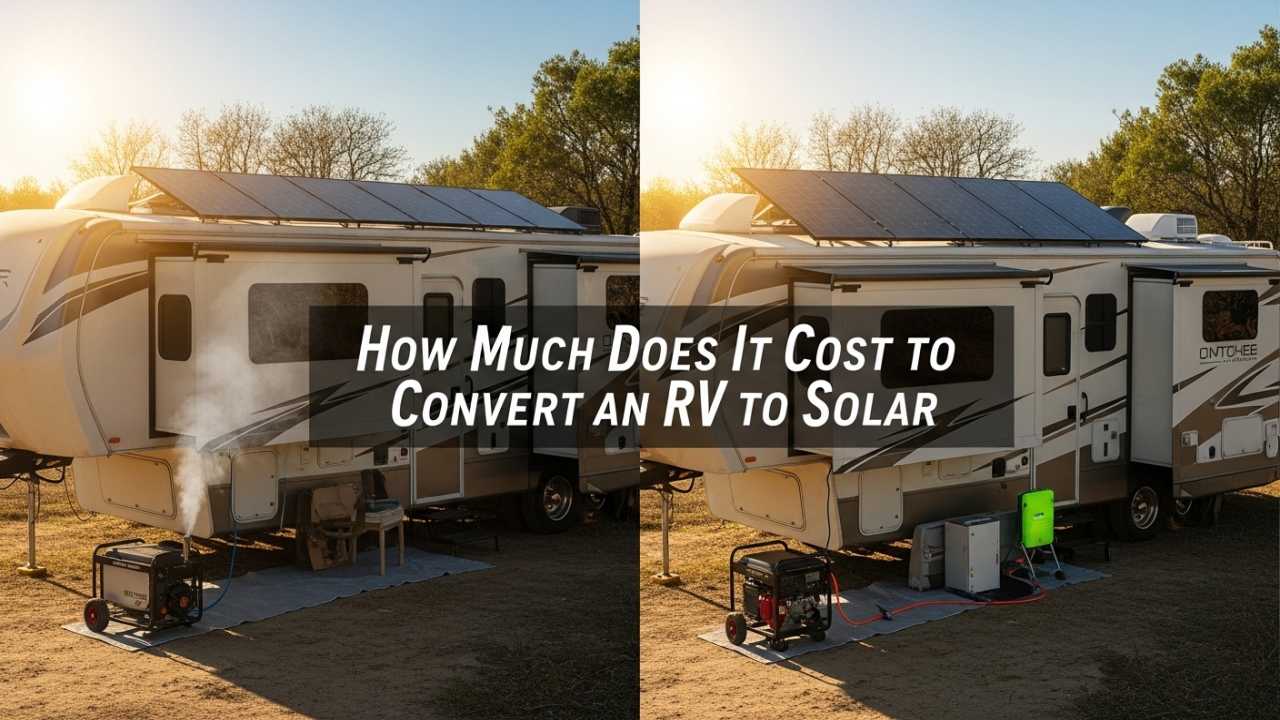 How Much Does It Cost to Convert an RV to Solar