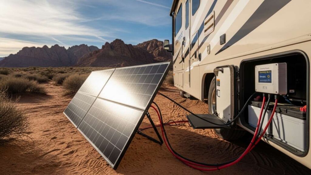 How to Charge RV Batteries Faster with Solar