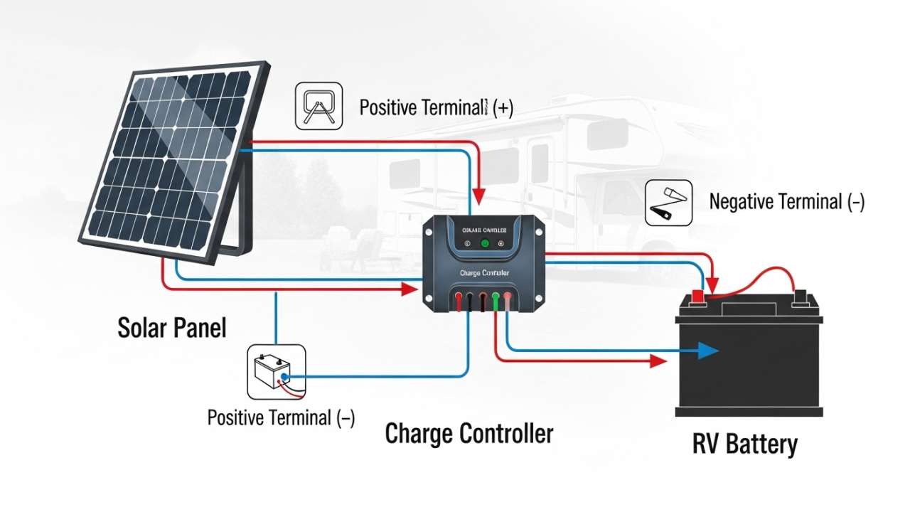 How to Charge an RV Battery with a Solar Panel