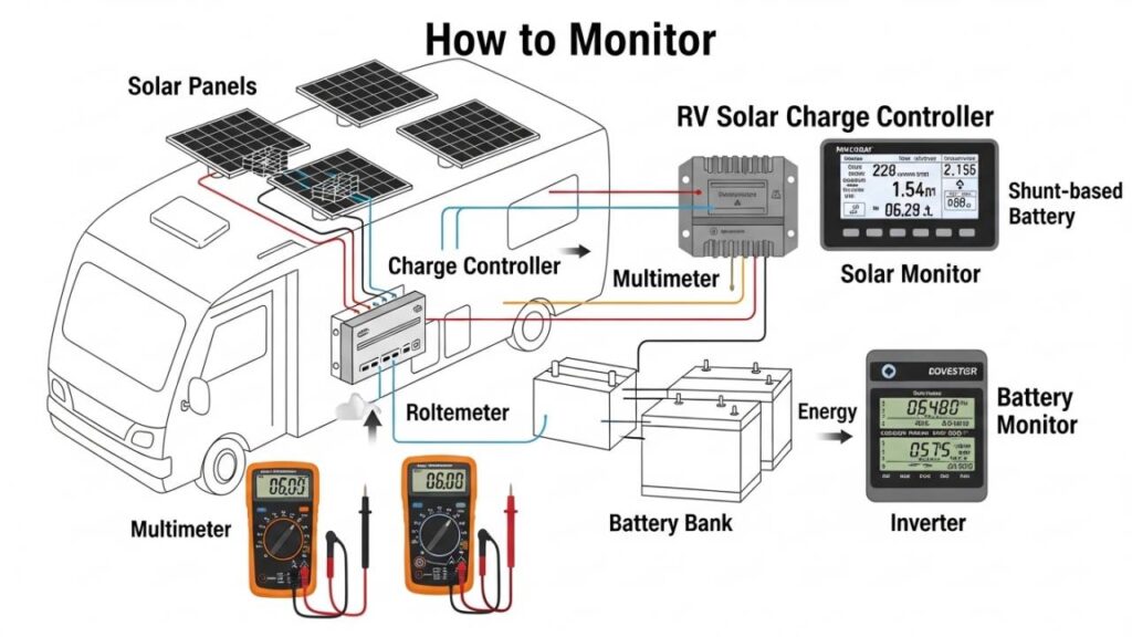 How to Monitor Your RV Solar System Output