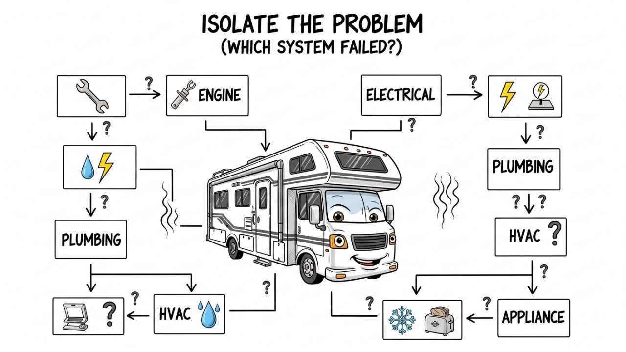 Isolate the Problem (Which System Failed)