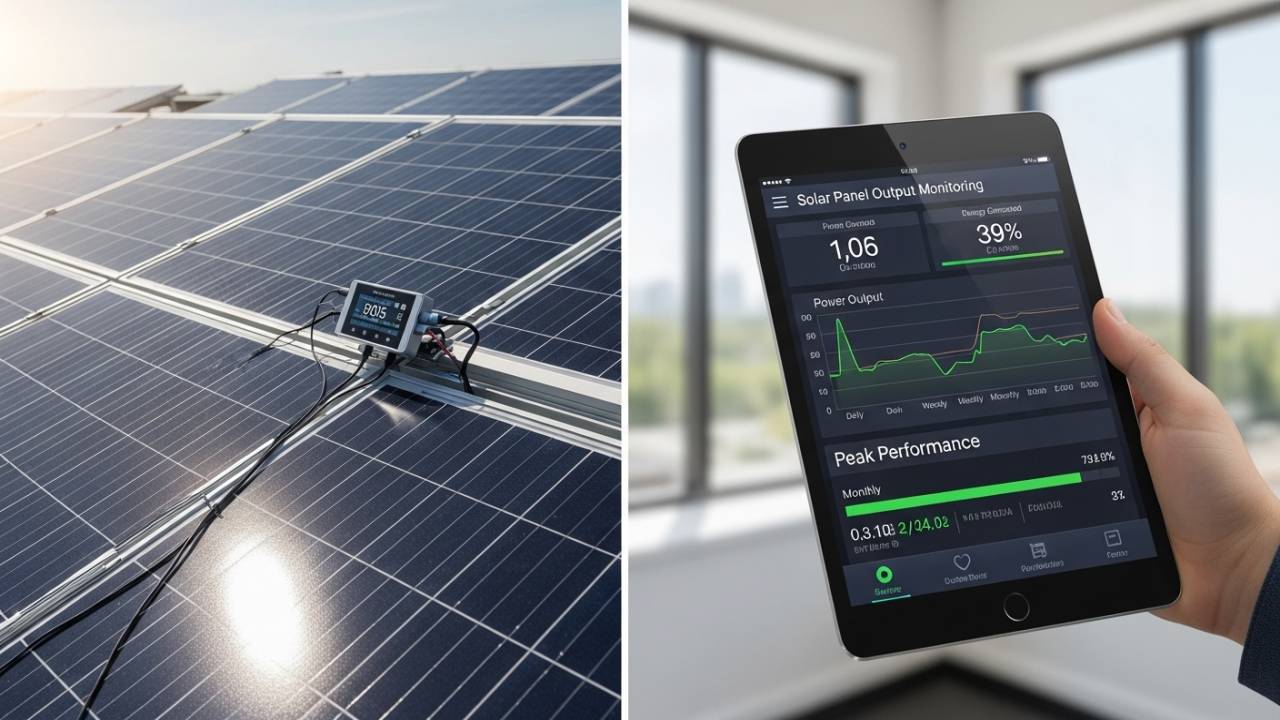Monitoring Your Solar Panel Output