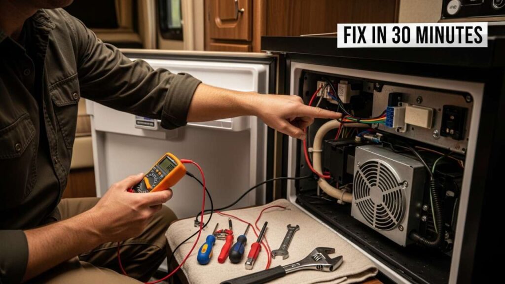 Norcold RV Refrigerator Not Cooling on Electric or Gas Fix It in 30 Minutes