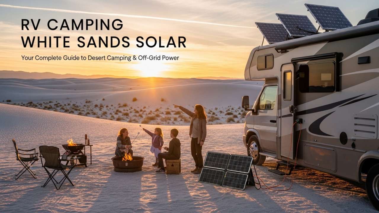 RV Camping White Sands Solar Your Complete Guide to Desert Camping & Off-Grid Power