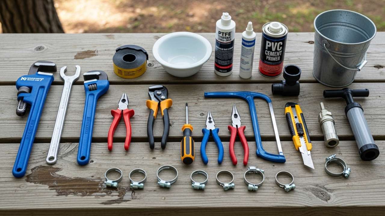 RV Plumbing Essential Tools