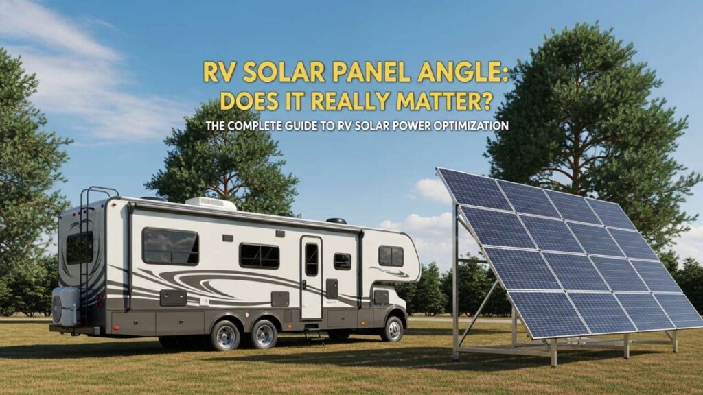 RV Solar Panel Angle