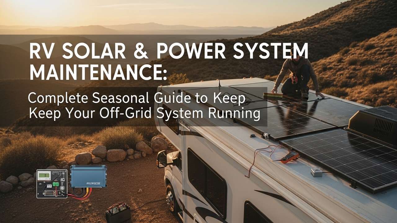 RV Solar & Power System Maintenance