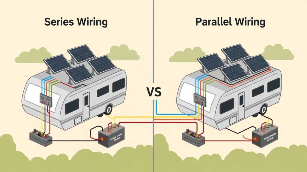 RV Solar Series vs Parallel Wiring — Which Is Better