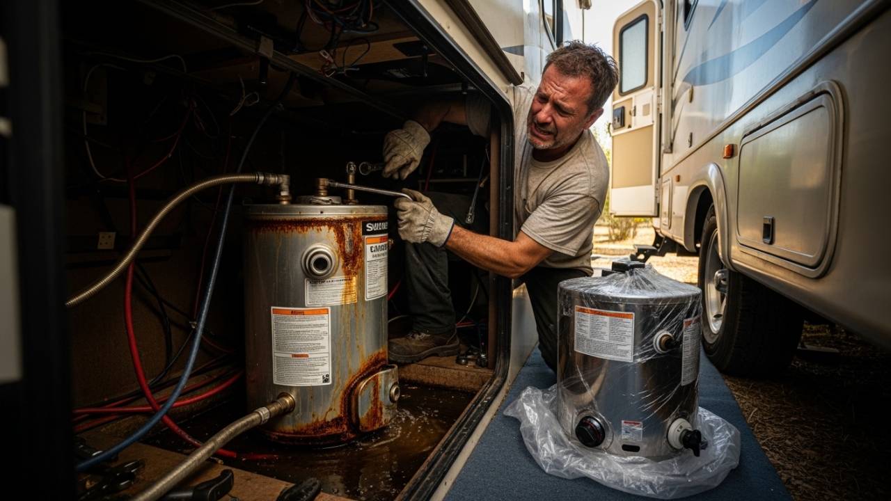 RV Water Heater Needs to Be Replaced