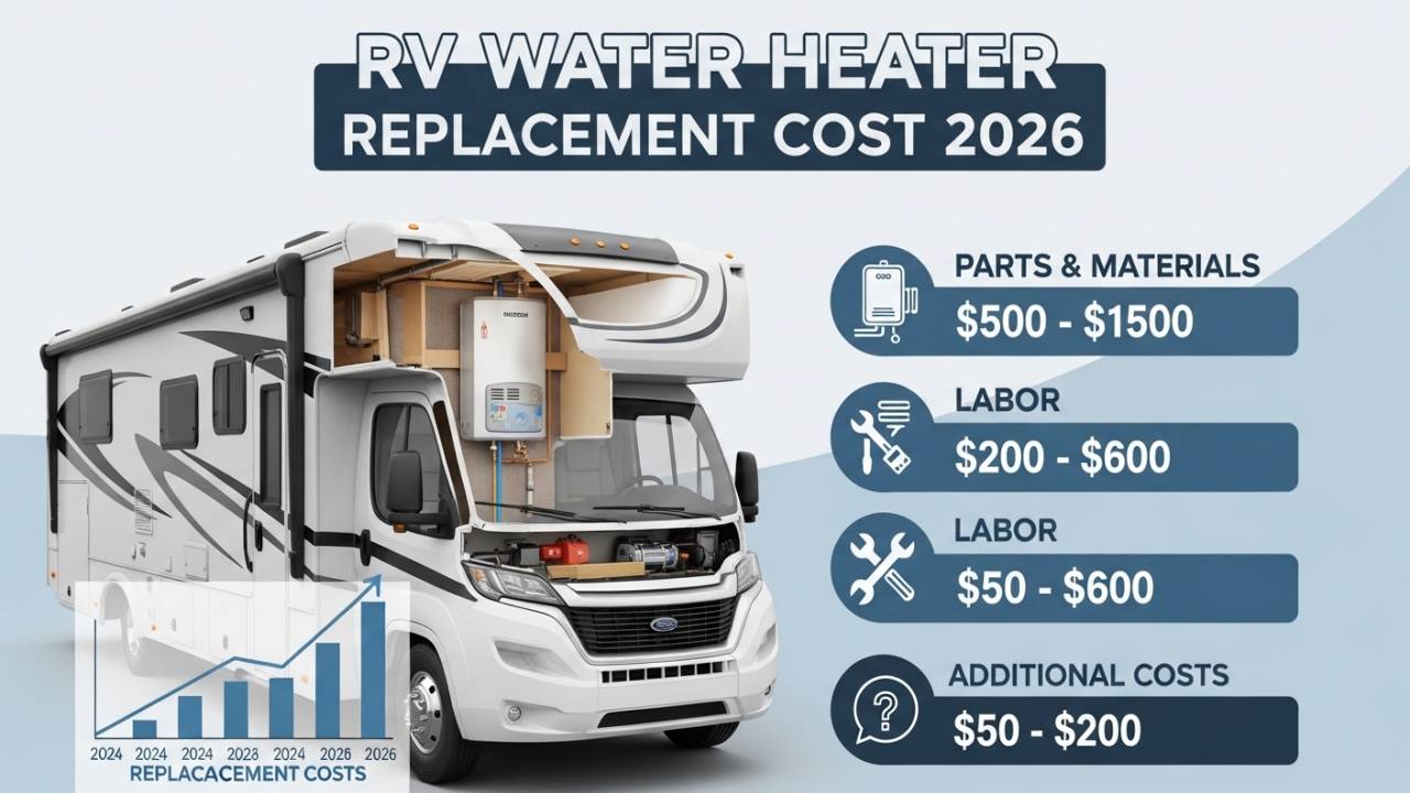 RV Water Heater Replacement Cost 2026