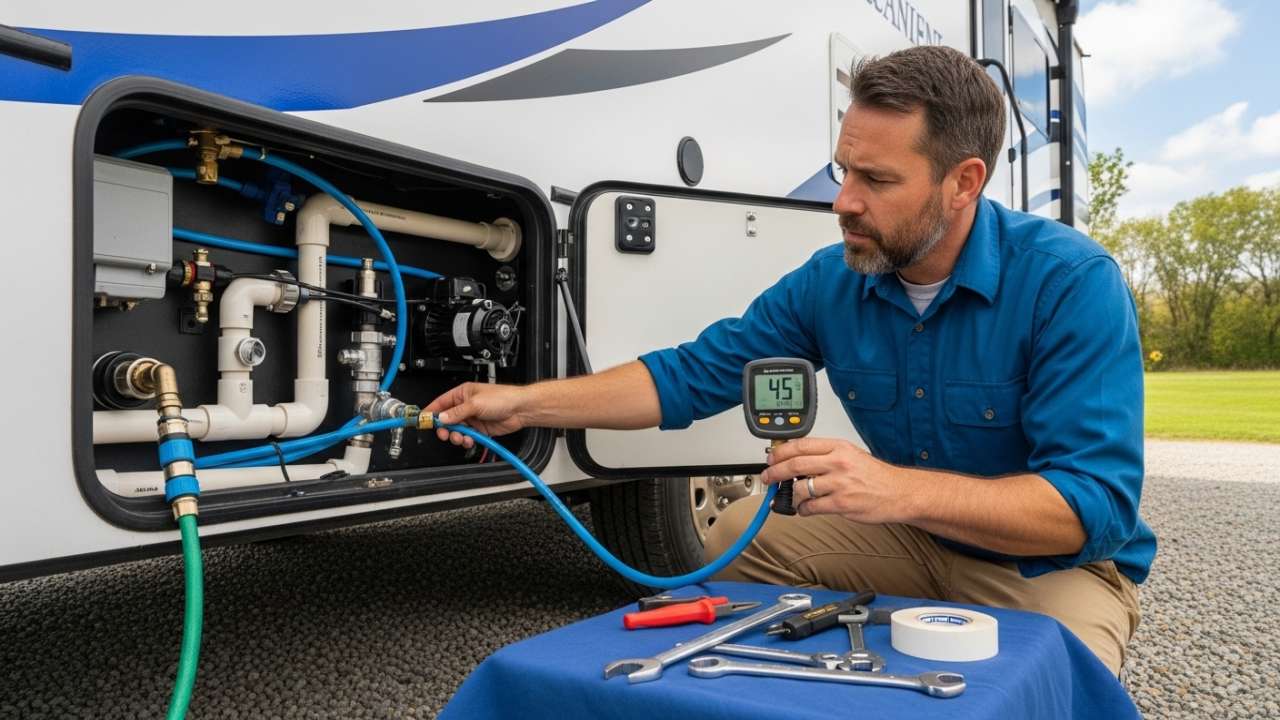 Test the Plumbing and Water Systems