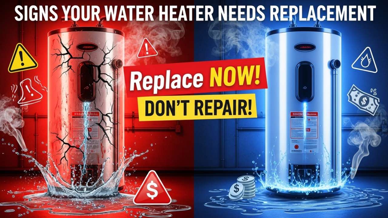 The Signs Your Water Heater Needs Replacement (Not Just Repair)