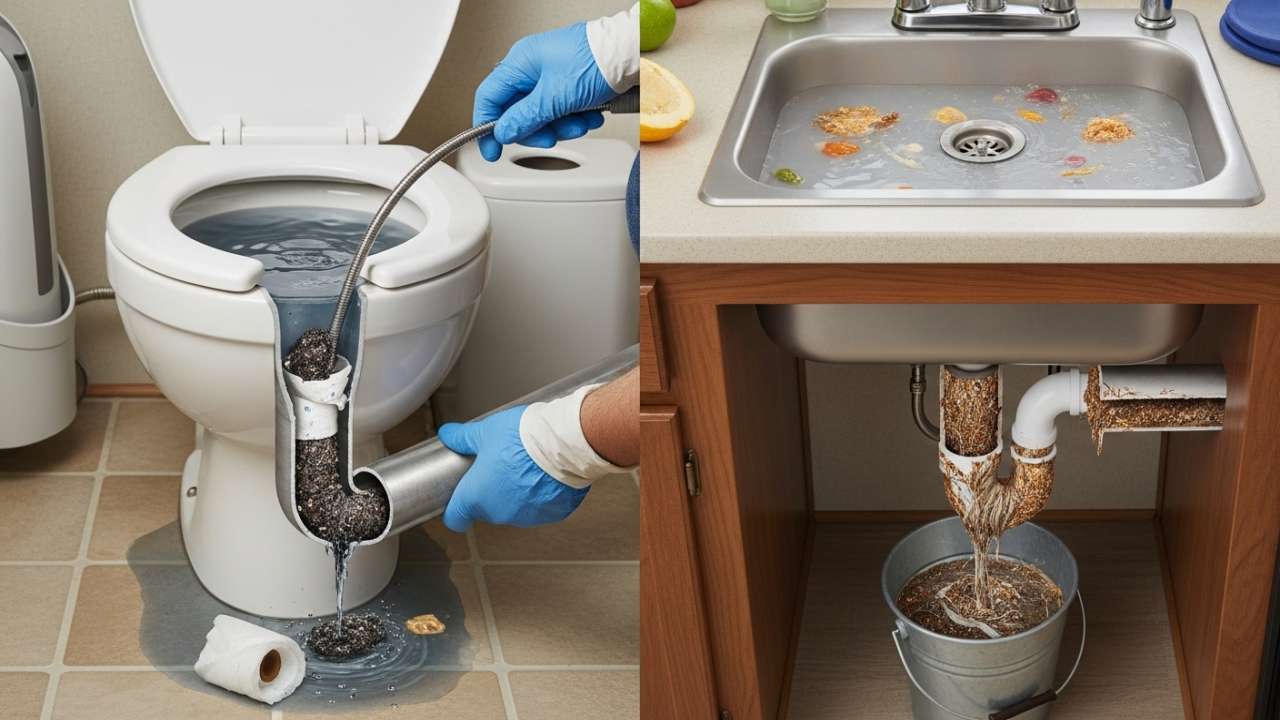 Toilet Problems and Blackwater Clogs