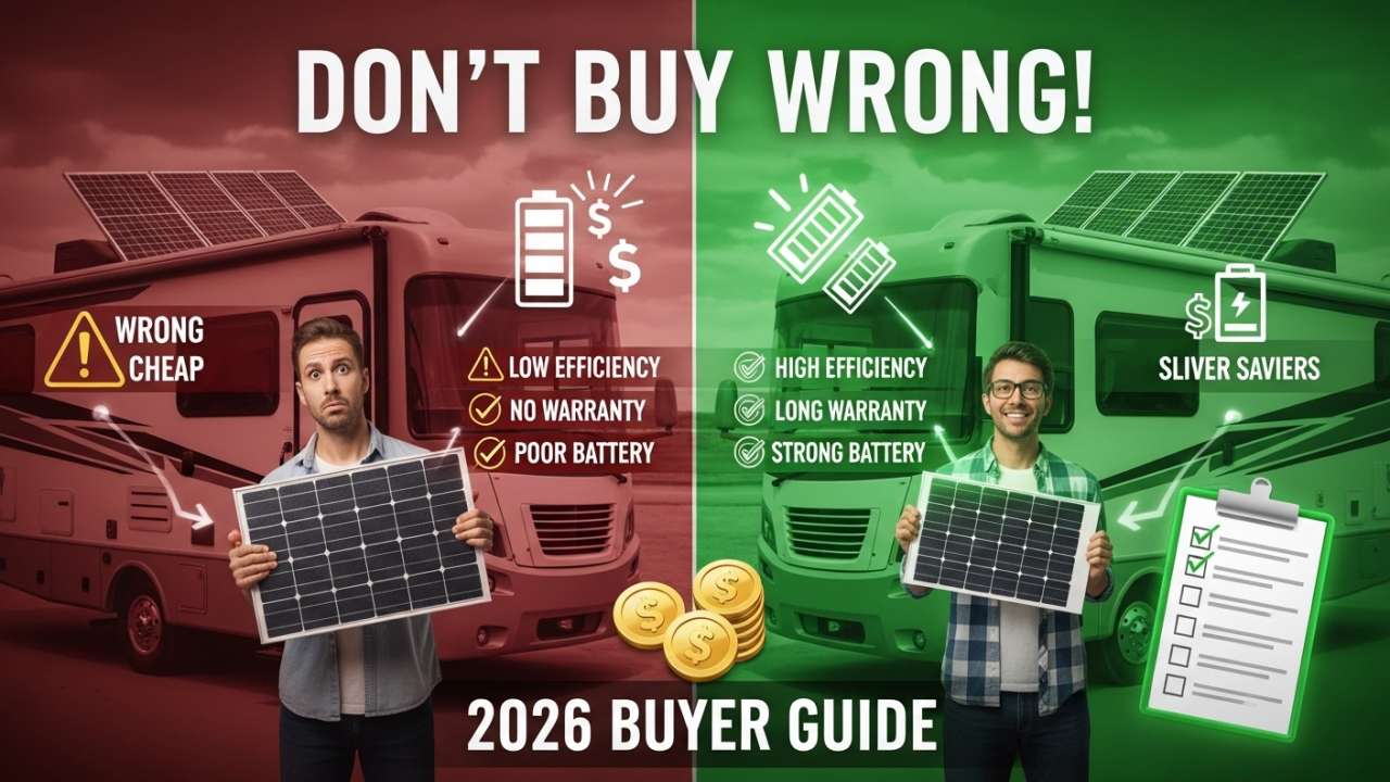 Top Considerations When Buying RV Solar Panels in 2026