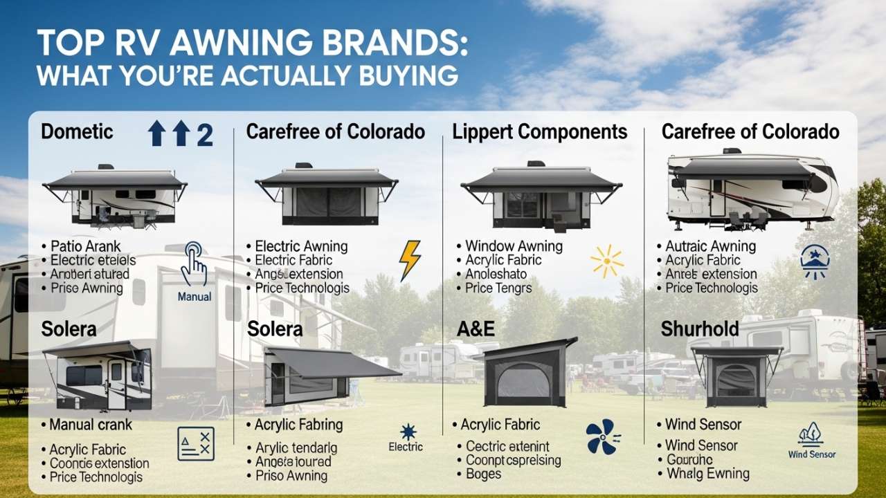 Top RV Awning Brands What You're Actually Buying