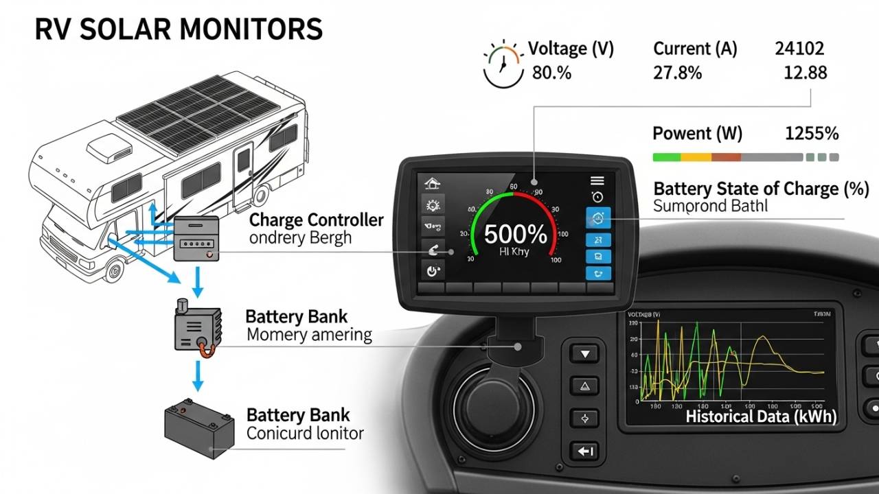 Types of RV Solar Monitors Explained