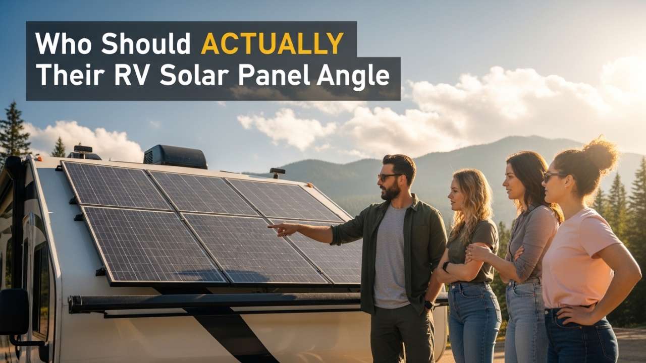 Who Should ACTUALLY Adjust Their RV Solar Panel Angle