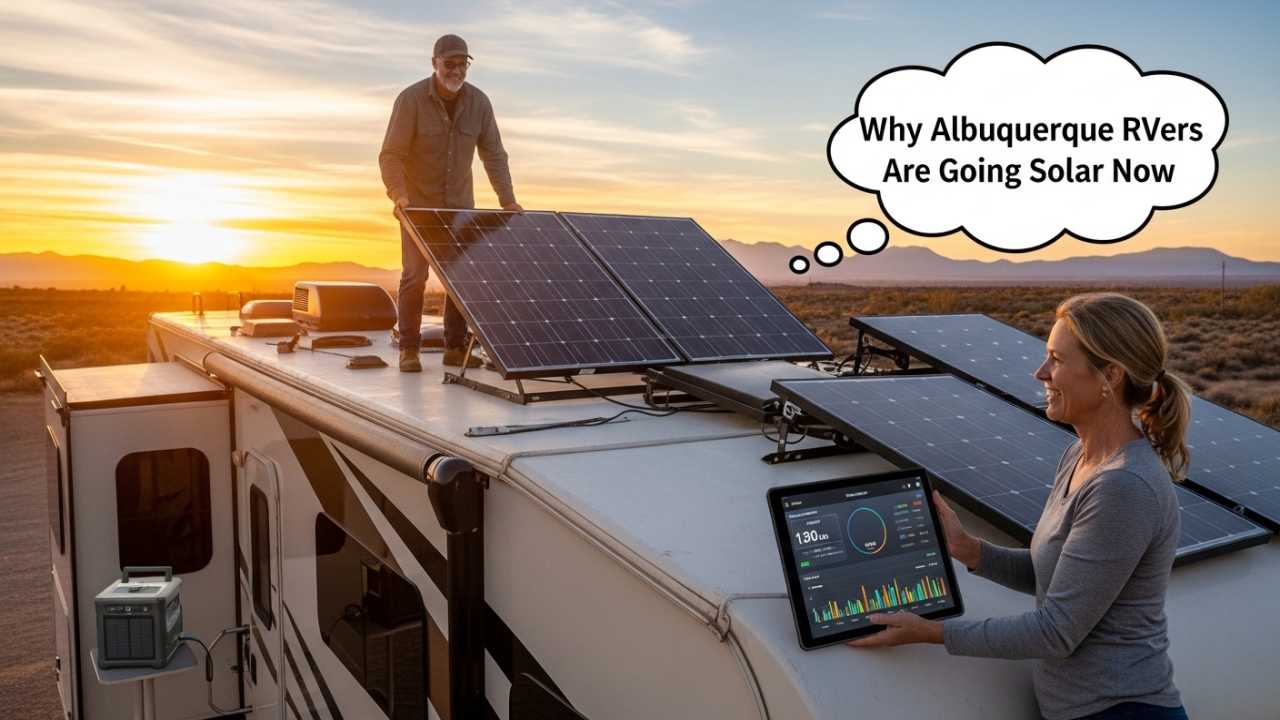 Why Albuquerque RVers Are Going Solar Now