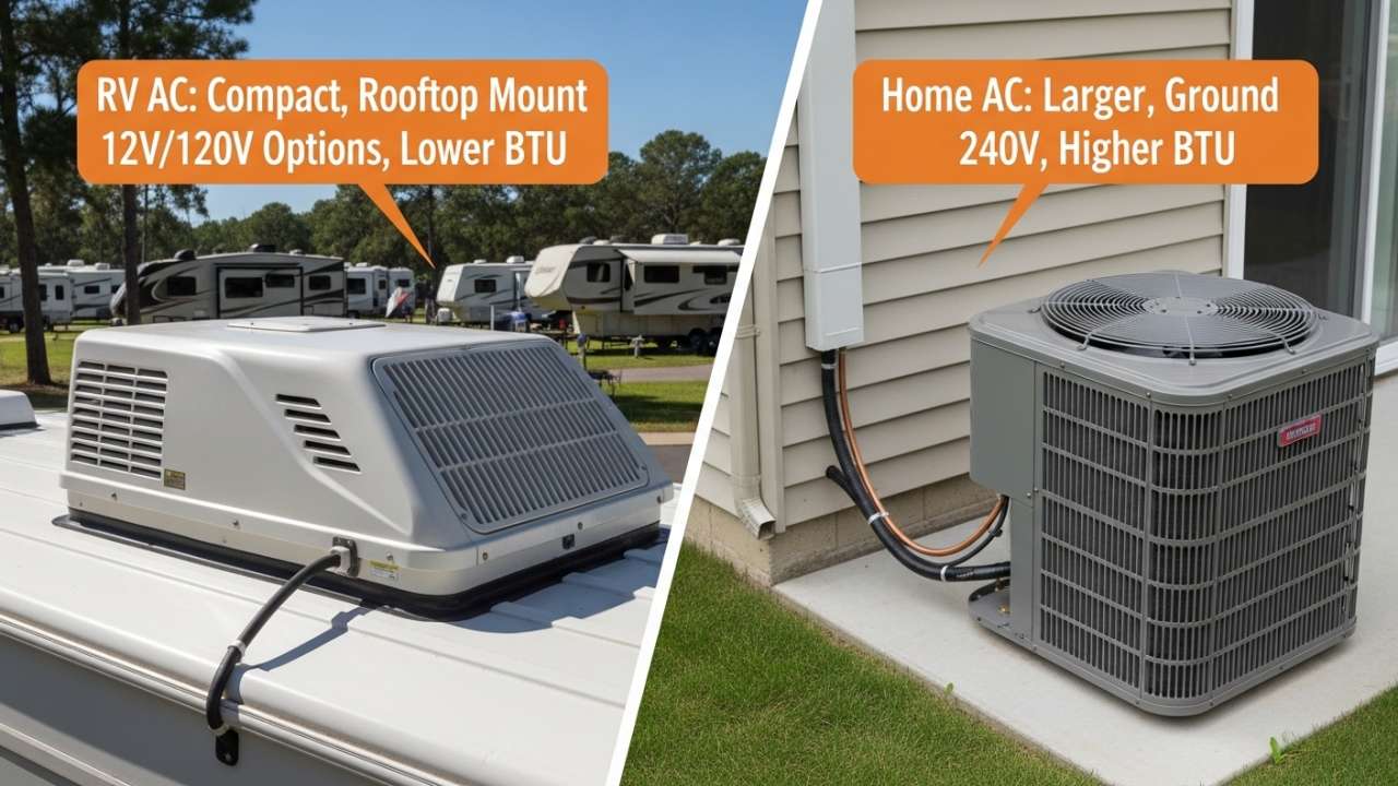 Why RV Air Conditioners Are Different From Home AC Units