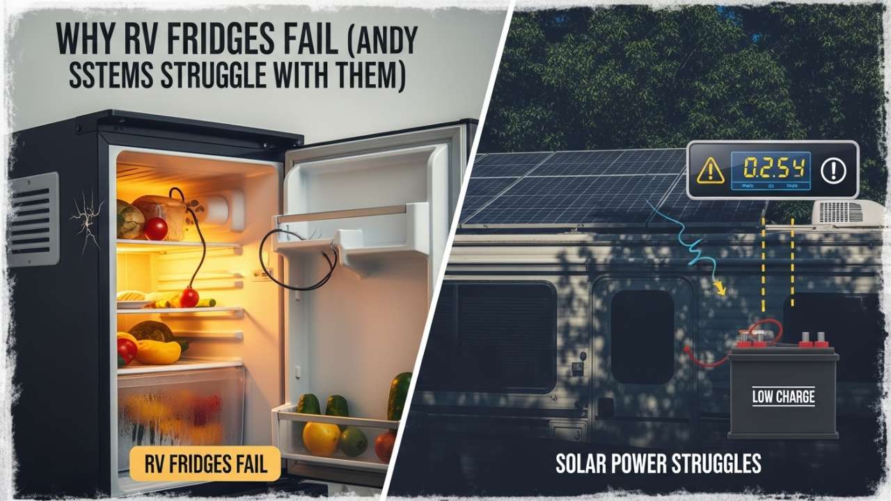 Why RV Fridges Fail (And Why Solar Power Systems Struggle With Them)