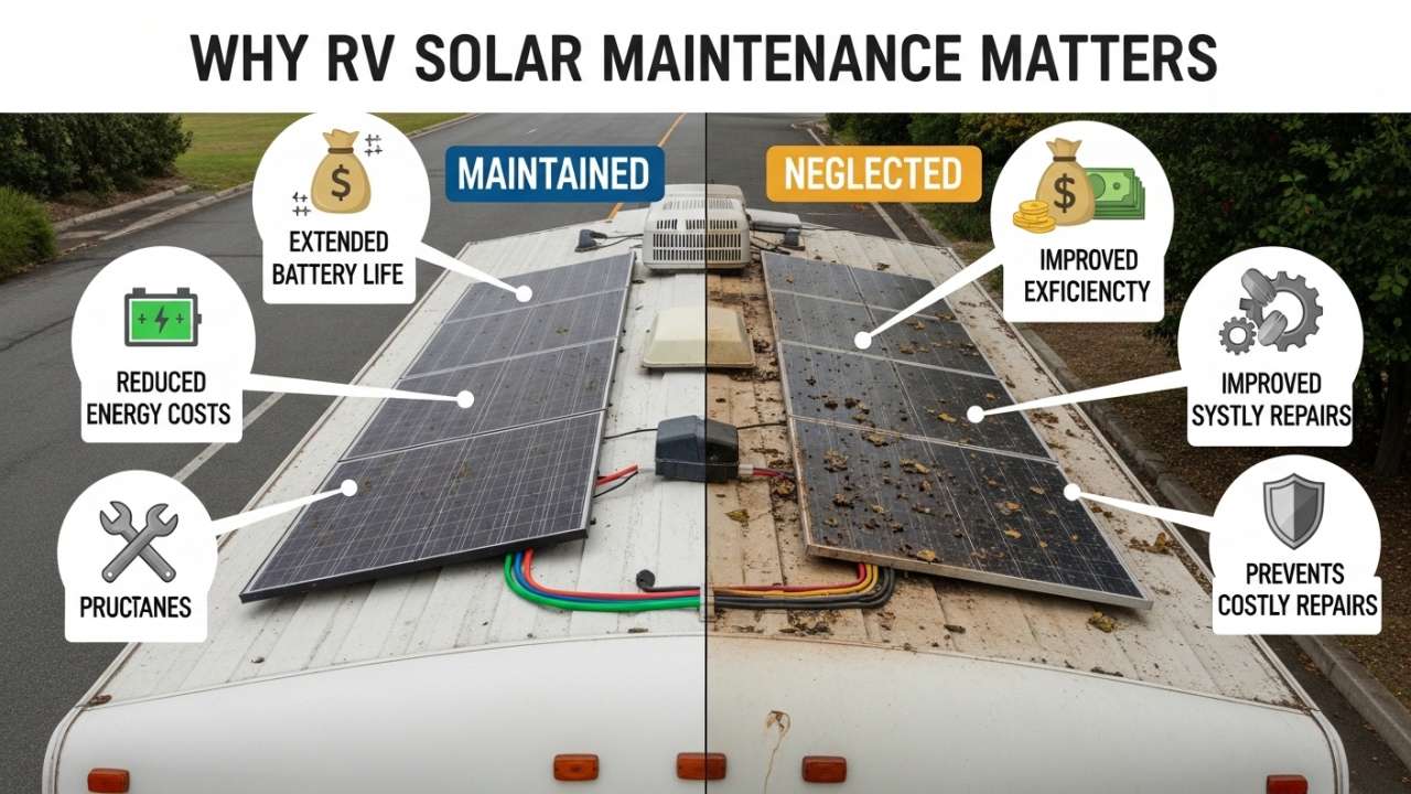 Why RV Solar Maintenance Matters