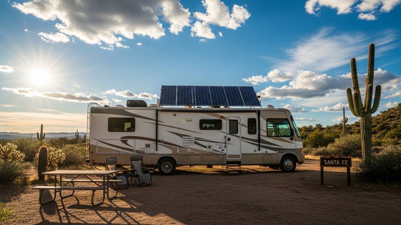Why RV Solar Works Great In Santa Fe