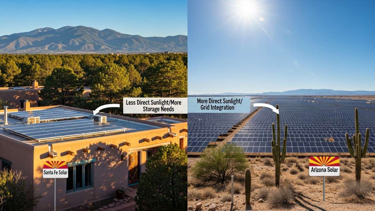 Why Santa Fe Solar Is Not Like Arizona Solar