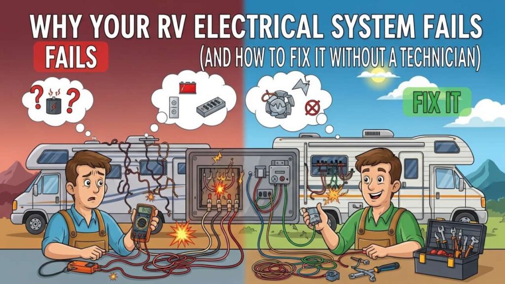 Why Your RV Electrical System Fails (And How to Fix It Without a Technician)