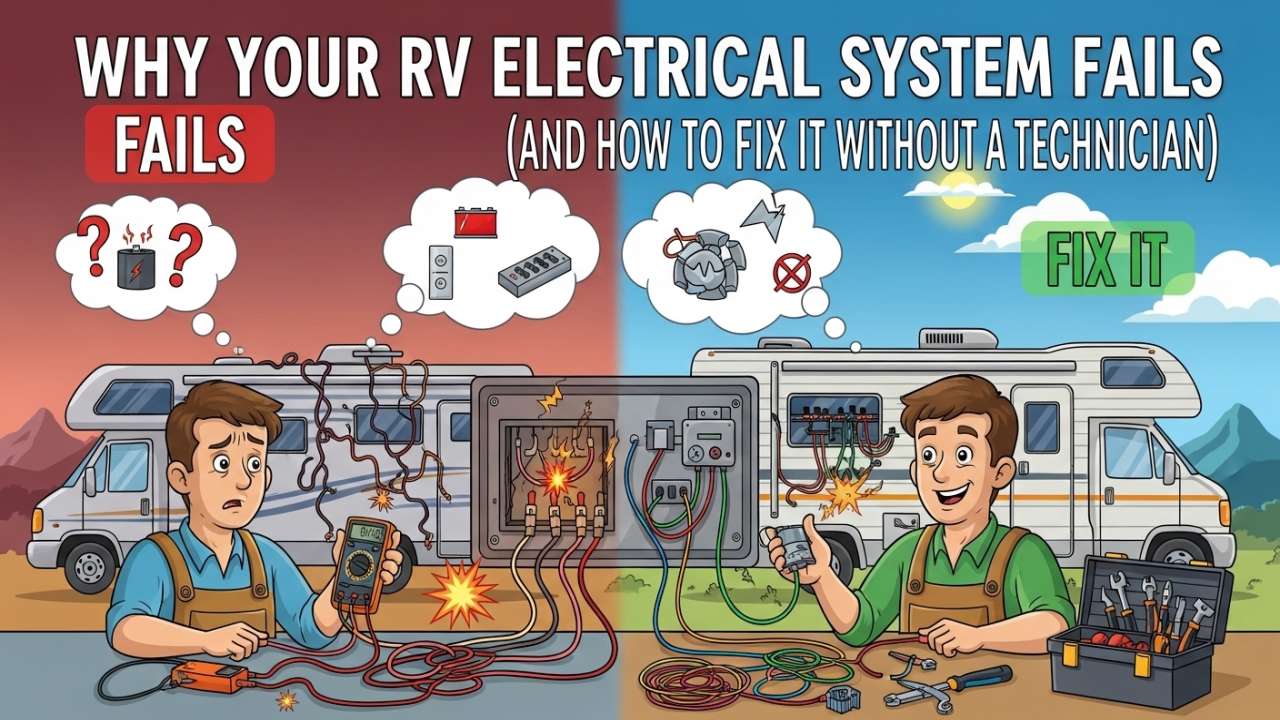 Why Your RV Electrical System Fails (And How to Fix It Without a Technician)