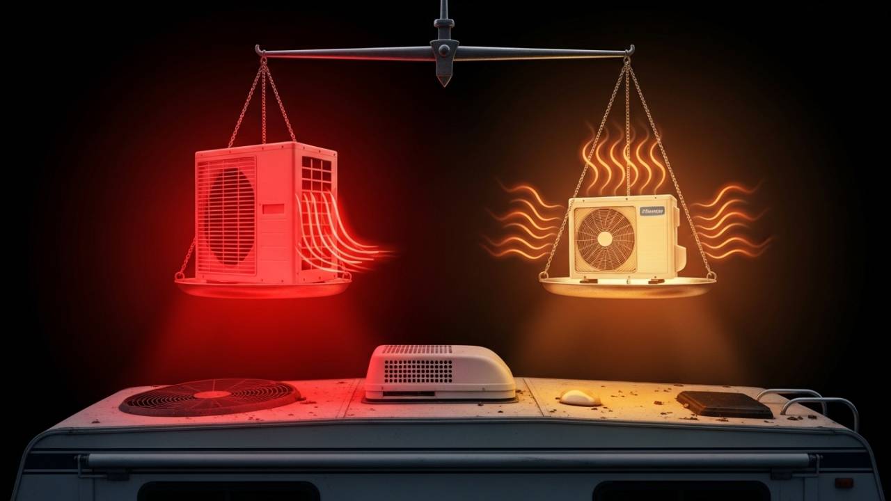 RV Air Conditioner is Oversized or Undersized
